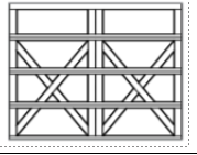 Westfield / Hampton — cross-buck with windows